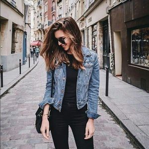 GAP denim jacket.